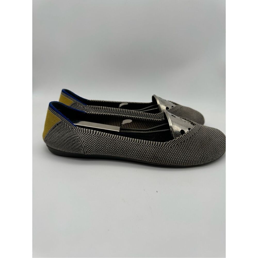 Rothy's Size 8 The Flat in Grey Birdseye